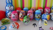 25 SURPRISE Eggs ANGRY BIRDS Play doh KINDER SURPRISE Spider Man THE SMURFS Phineas and Ferb