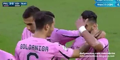 3-0 Achraf Lazaar - Palermo v. Udinese 24.01.2016 HD