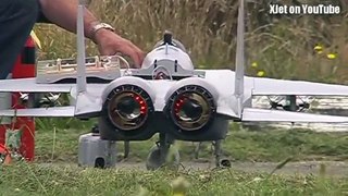 Jet powered RC model plane: F1
maiden flight  Hobby And Fun