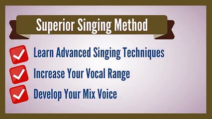 Superior Singing Method Discount - Save 8$