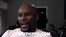 FLOYD MAYWEATHER SAYS HE AND RICHARD SCHAEFER HAVE 