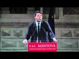 Mantova - Renzi a ''Mantova capitale italiana della cultura 2016'' (23.01.16)