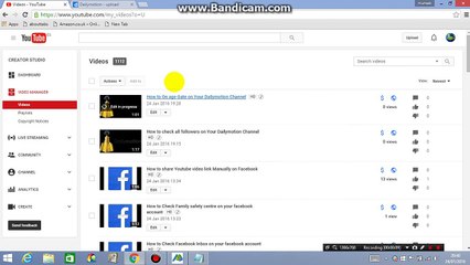 How to Check Copyright notification on Your Dailymotion Channel