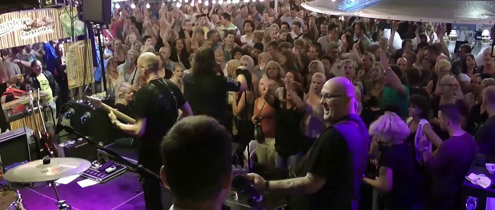 "SCHEIß DRAUF" SEVEN CENT IM STEINMEISTER BIERPAVILLON CRANGER KIRMES 2014