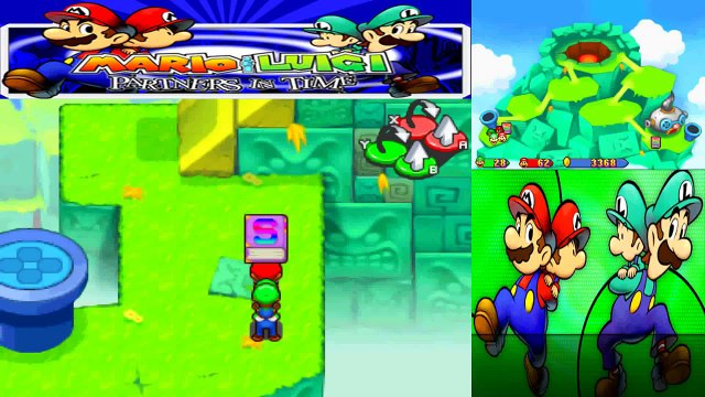 Mario & Luigi: Partners in Time - Gameplay Walkthrough - Part 27 - ERUPTION! [NDS]