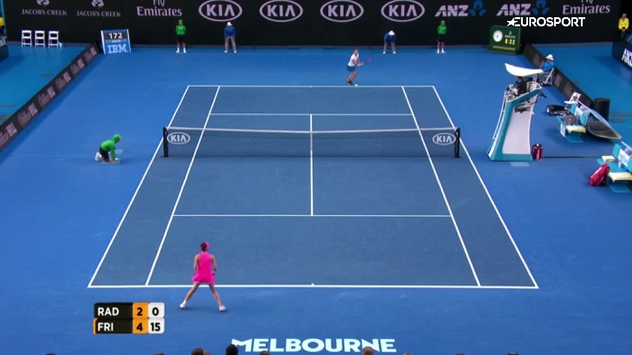 Top 5 points, day seven - Australian Open