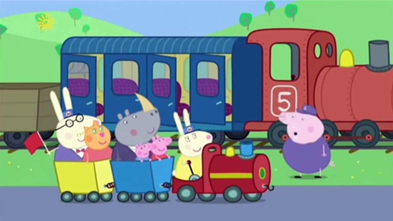 Peppa Pig Season 4 Episode 20 Grandpa Pig\'s Train to the Rescue