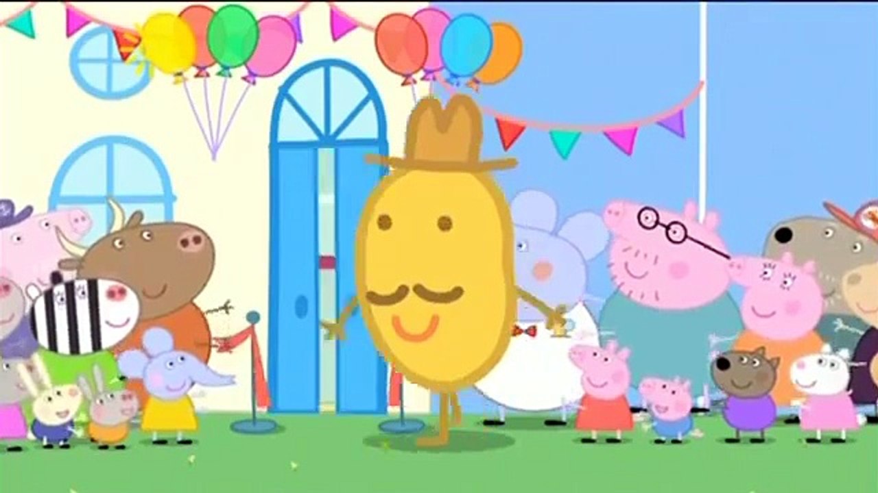 Peppa Pig Season 3 Episode 17 Mr Potato Comes to Town