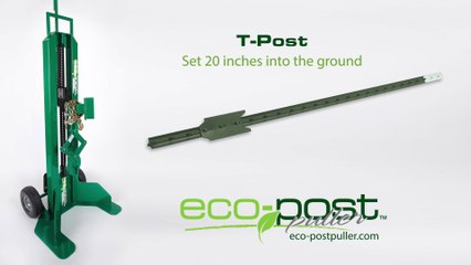 Eco Post Puller for T Posts