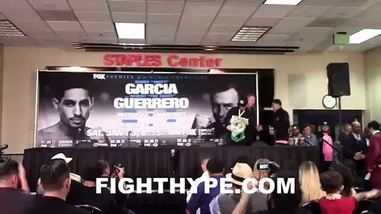 DANNY GARCIA DISCUSSES VICTORY OVER ROBERT GUERRERO: "I WAS MORE ATHLETIC...I WAS ABLE TO TIME HIM" (Funny Videos 720p)