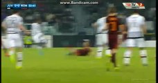 Juventus 1st BIG CHANCE TO SCORE JUVENTUS 0-0 ROMA 24-01-2016