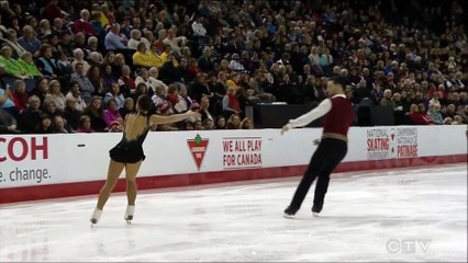 Vanessa Grenier  Maxime Deschamps Canadian Nationals 2016 FS