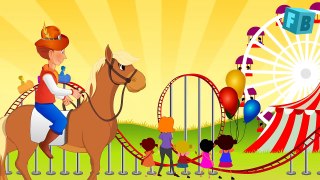 Yanke Doodl Went t Town | Children Nursery Rhym Song | Riding on a Pony