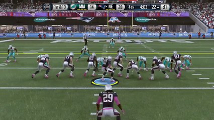 TD Blount vs Miami Madden NFL 16
