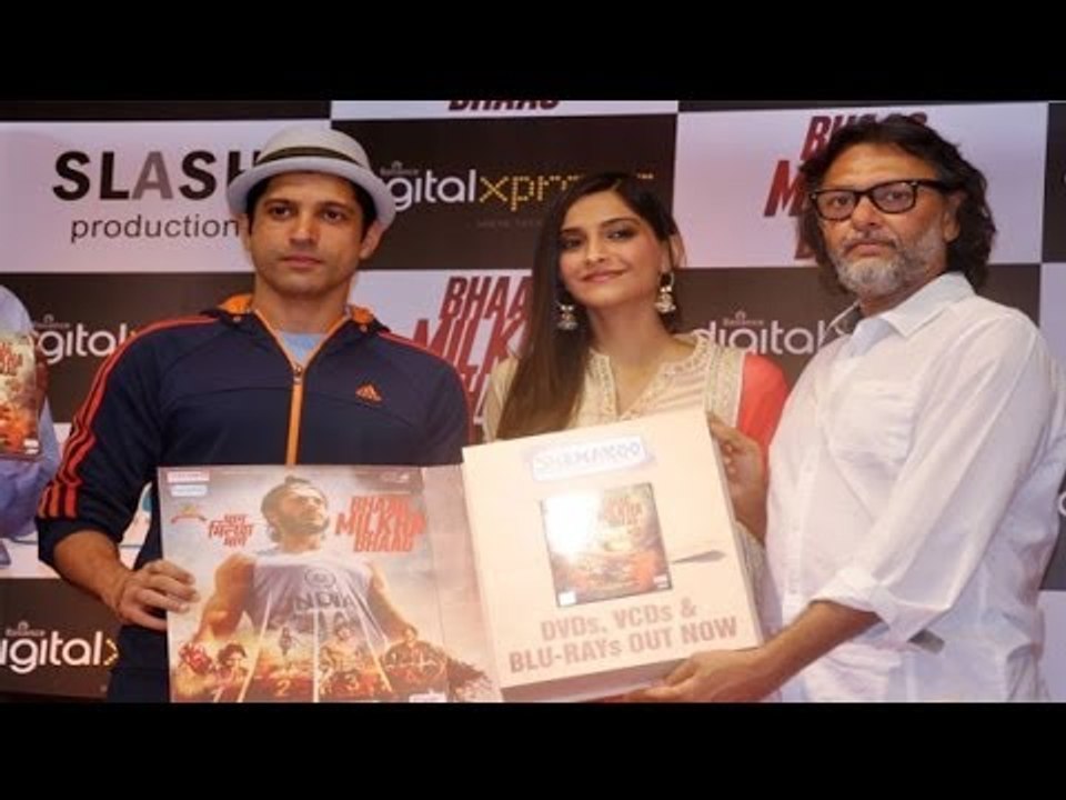 Bhaag Milkha Bhaag | DVD Launch | Farhan Akhtar | Sonam Kapoor