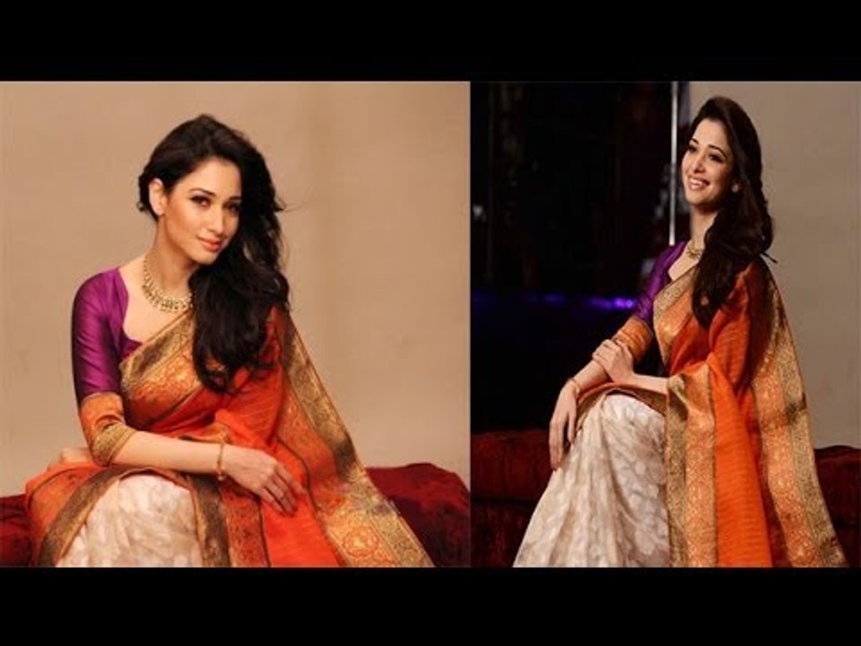Tamanna Bhatia | Saree Photoshoot | Brand Joh Rivaaj Cover
