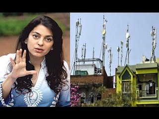 Juhi Chawla Against Mobile Phones Towers