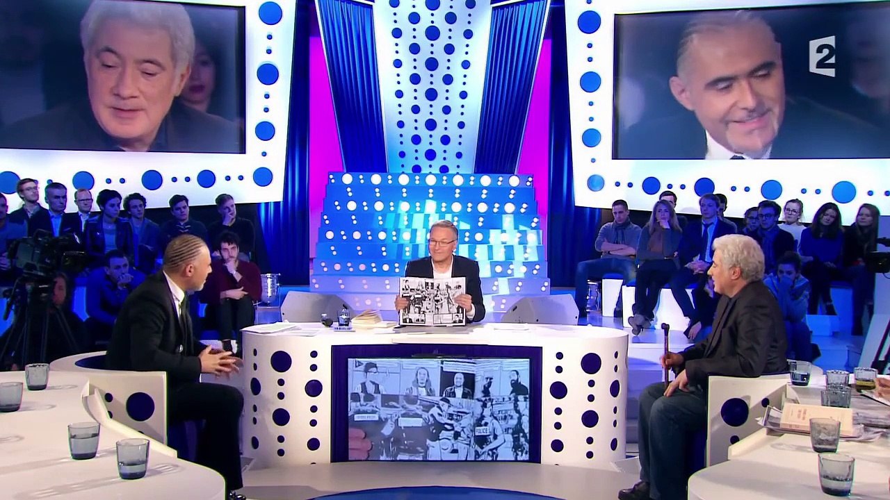 François Durpaire et Farid Boudjellal - On nest pas couché 23 janvier 2016 #ONPC