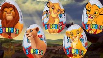 The Lion King Kinder Surprise Eggs Finger Family Preschool Songs | Alphabet ABC Songs for Children