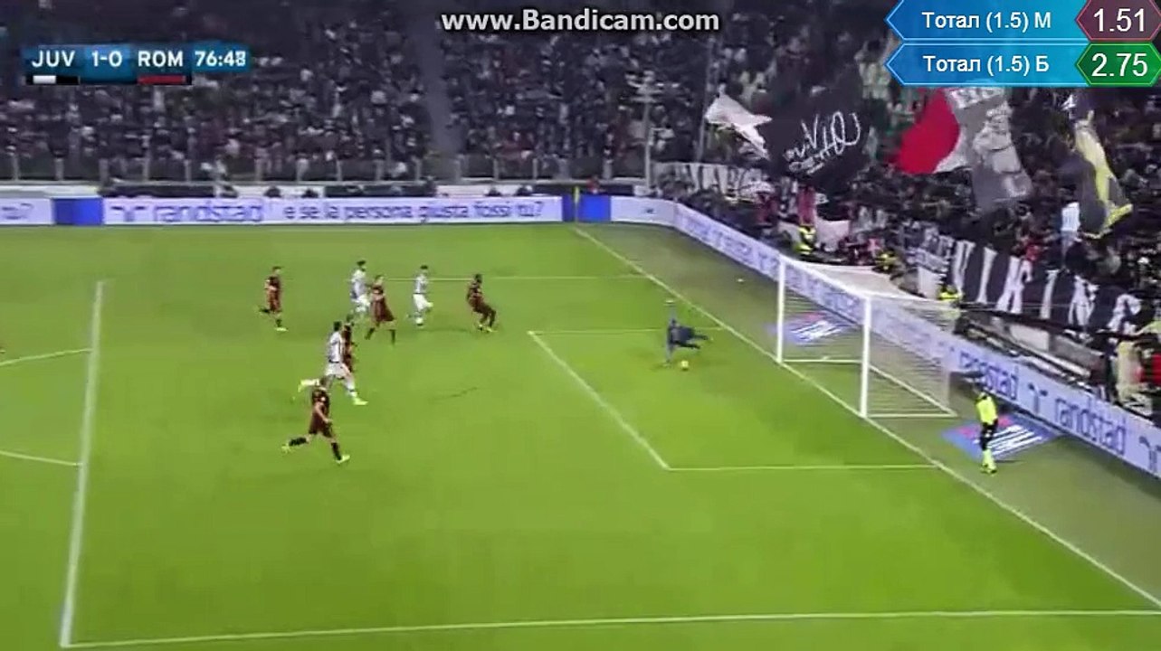 JUVENTUS - AS ROMA 1-0 DYBALA