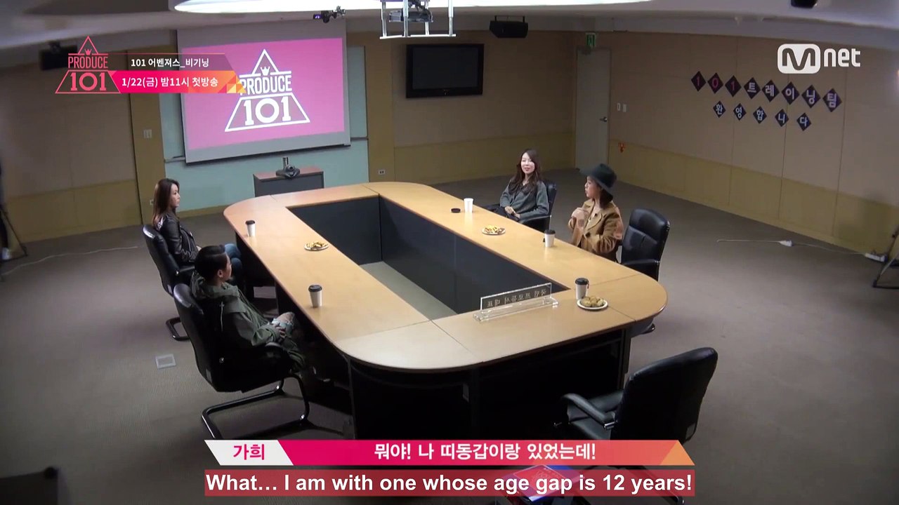 Produce 101 BTS First Meeting Trainers and MC Jang Keun Suk EngSub