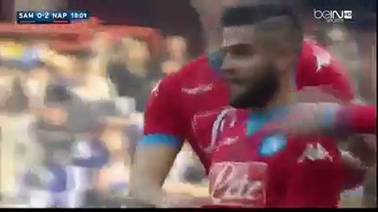 Sampdoria 2-4 Napoli  -All Goals 24.01.2016