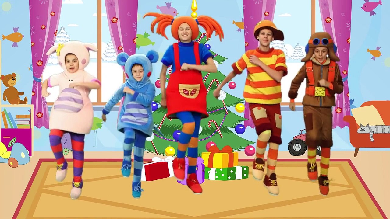 Новогодний сборник. Песни для детей: В лесу родилась елочка, Жила-была Царевна, Смышленый Паровозик