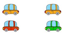 Çizgi Film - Okul öncesi eğitim  - Araba ile eğitici oyunlar