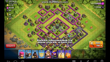 clash of clans 5.seviye binici saldırısı