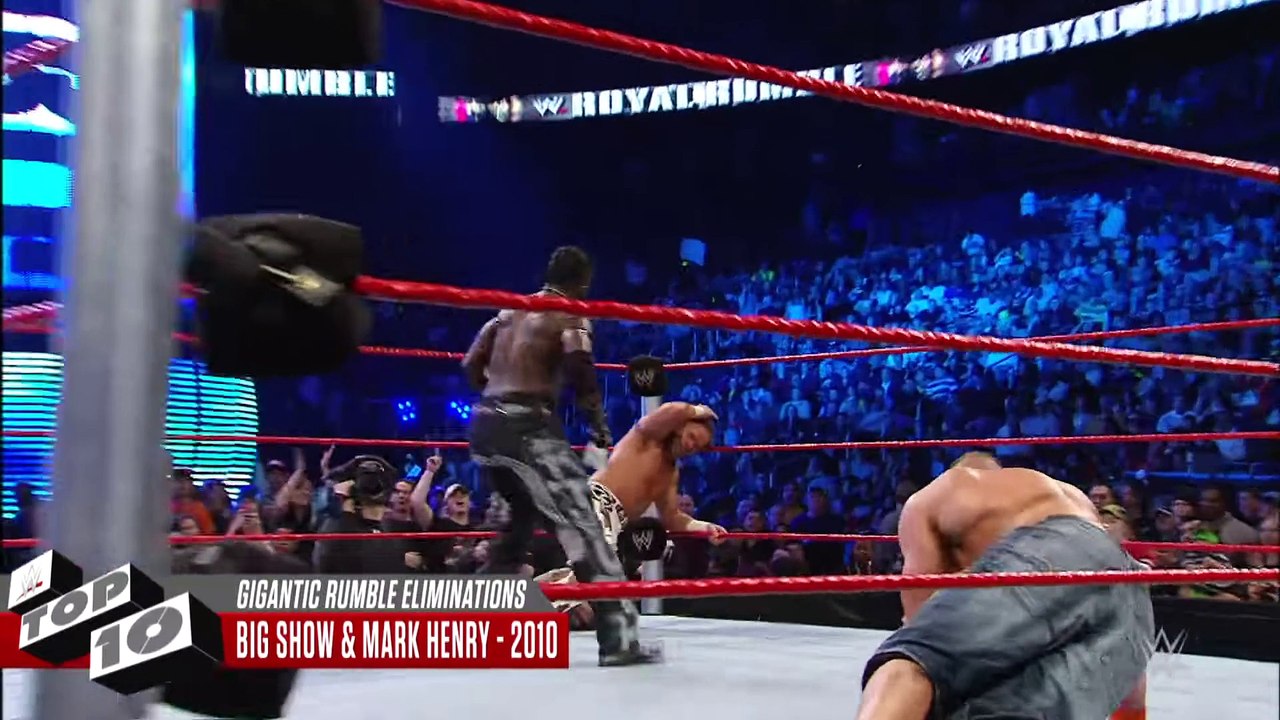 Gigantic Royal Rumble Eliminations — WWE Top 10