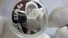 Euro Coin Silver Proof Espana Spain Salvador Dali
