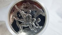 Euro Silver Proof Coin Greece Athens Olympia