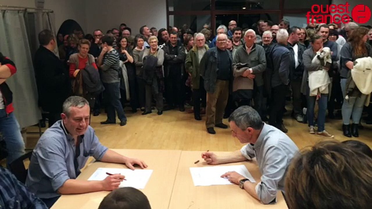 Jérôme Bégasse réélu maire de Saint-Aubin-du-Cormier