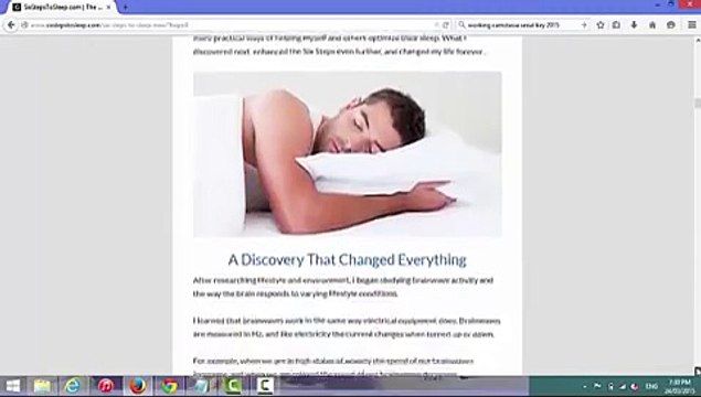 Cure to sleep insomnia - Six steps to sleep!