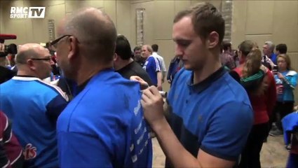 Handball :  Les Experts à la rencontre de leurs fans