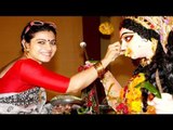 Kajol Visits The North Bombay Sarbojanin Durga Puja