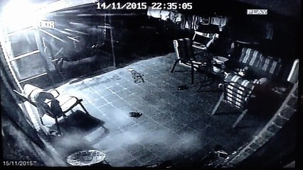 Paranormal Activity at home caught on CCTV