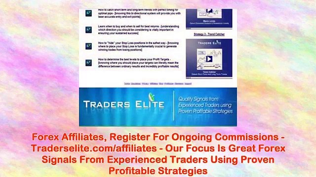 Traders Elite - Premium Forex Signals