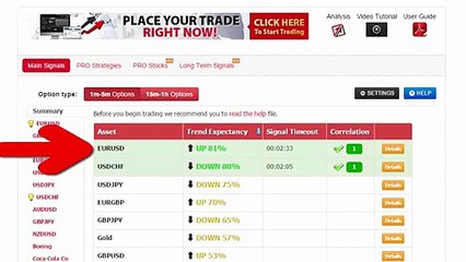 Auto Binary Signals (Main ABS) Video 3 Live Trading - January 6th 2016