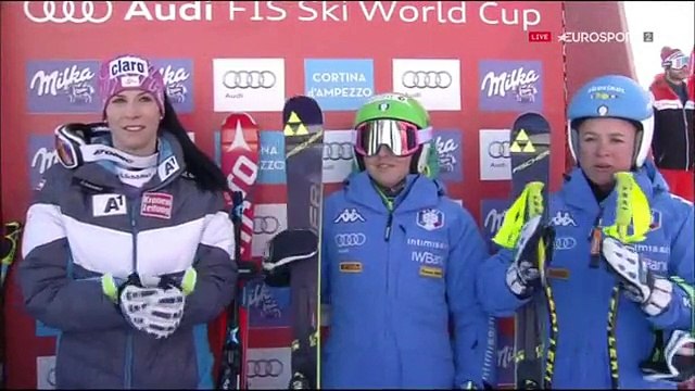 Alpine Skiing 2015-16 World Cup Women's Downhill Cortina d'Ampezzo 23.01.2016