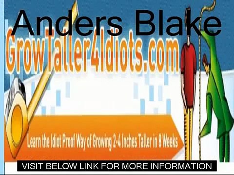 Grow 4 Inches Taller In 4 Weeks Grow Taller 4 Idiots Review