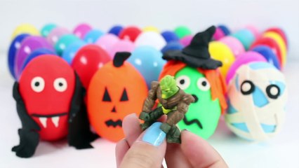 SURPRIS EGG HALLOWEEN FROZEN PEPPA PIG MICKEY MOUS ANGRY BIRD PLAY DO HALLOWEEN HUEVO SORPRESA