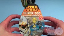 Baby Big Mout Surpris Egg Lunchbox! Sta War Edition! Wit a HUG Chocolat Surpris Egg!