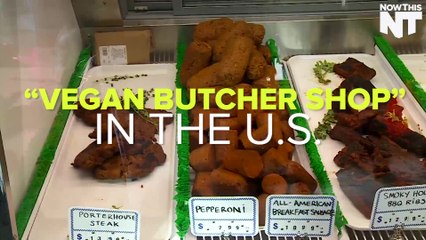 This Is America's First Ever "Vegan Butcher Shop"