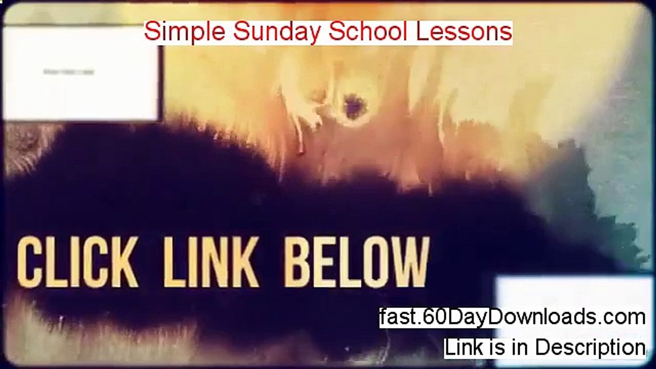 Simple Sunday School Lessons Review (Official 2014 website Review)