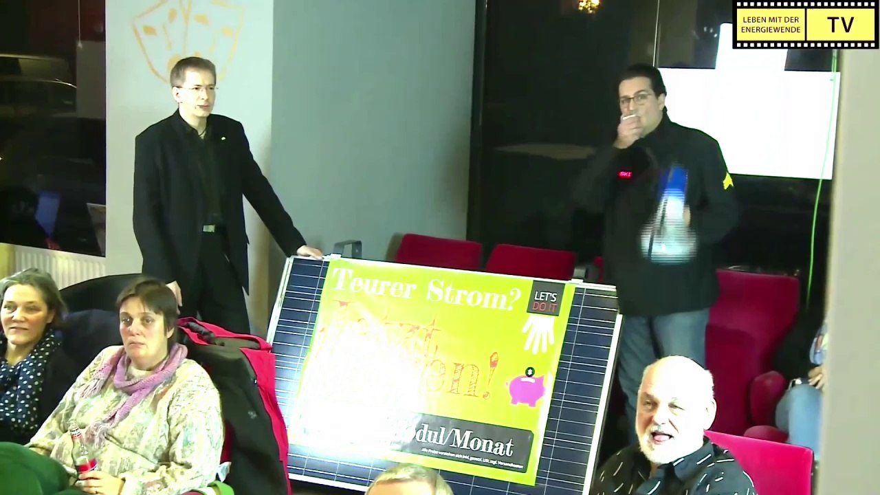 Photovoltaik ohne Finanzamt & Energiewende für 5 € & Flüchtlingskrise auf Lesbos - Michael Räber