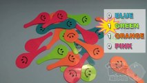 Learn Colour wit Smiley Fac Paddles! Fun Learning Contest!