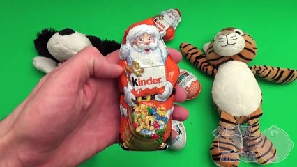 Opening 2 Giant Kinde Surpris Egg Stuffed Anima Boxes!