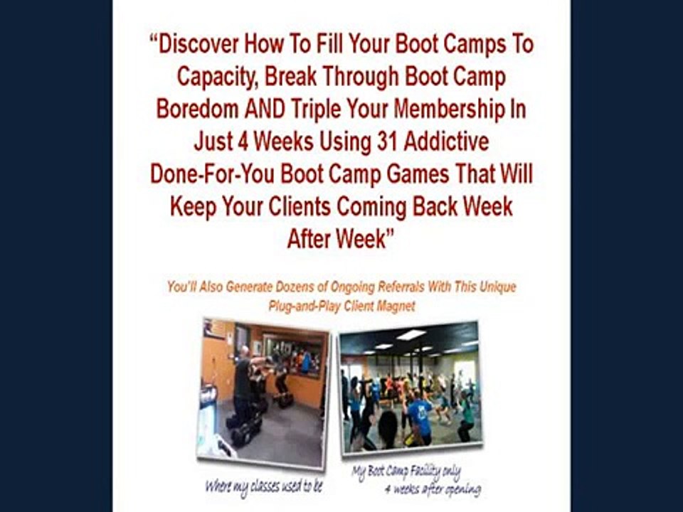 Tt Boot Camp Games