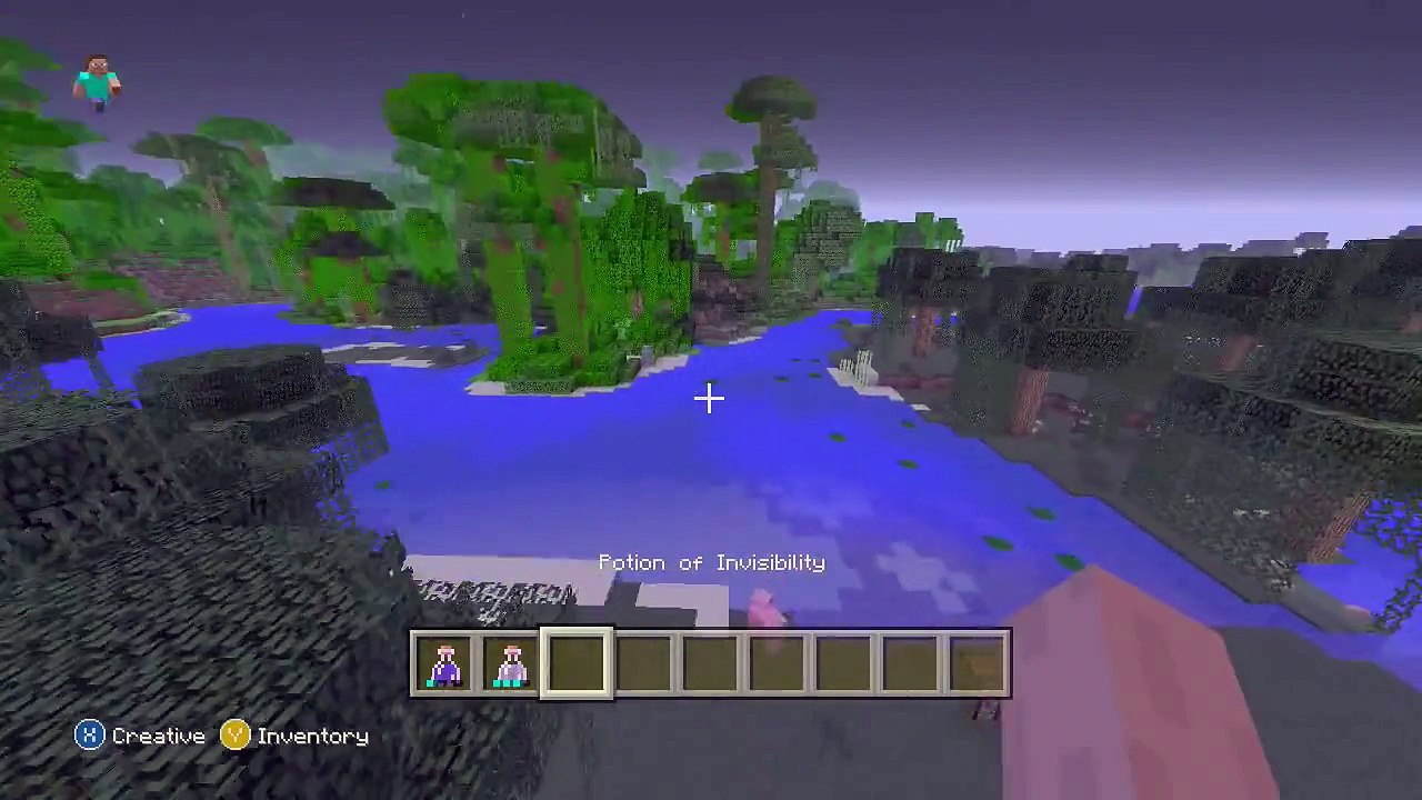 Minecraft Xbox 360/PS3 TU14 Potions How To Make Invisibility And Night Vision Potions